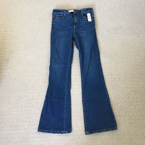 NWT high-rise bootcut jeans